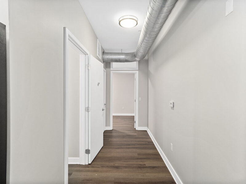 Apartment hallway